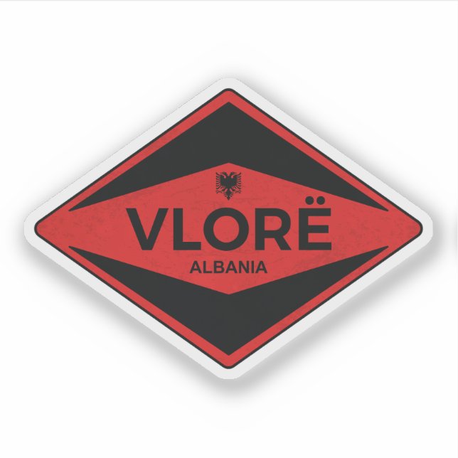 Vlorë Albania Vintage (Front)