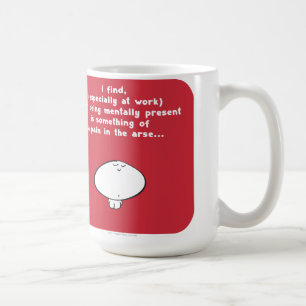 VM8630 Vimrod work mentally present Coffee Mug