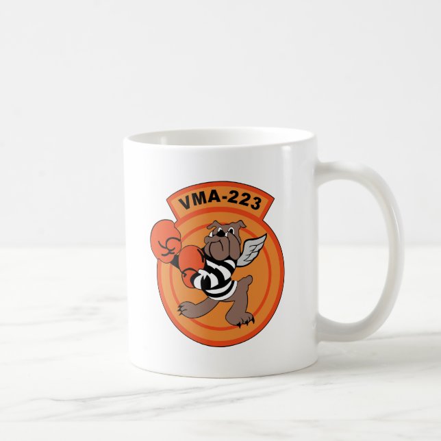 VMA-223 Stone Coffee Mug (Right)