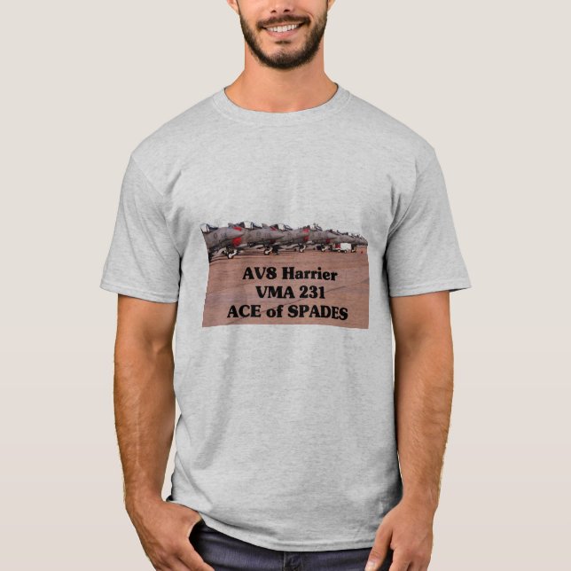 VMA 231 Harriers T-Shirt (Front)