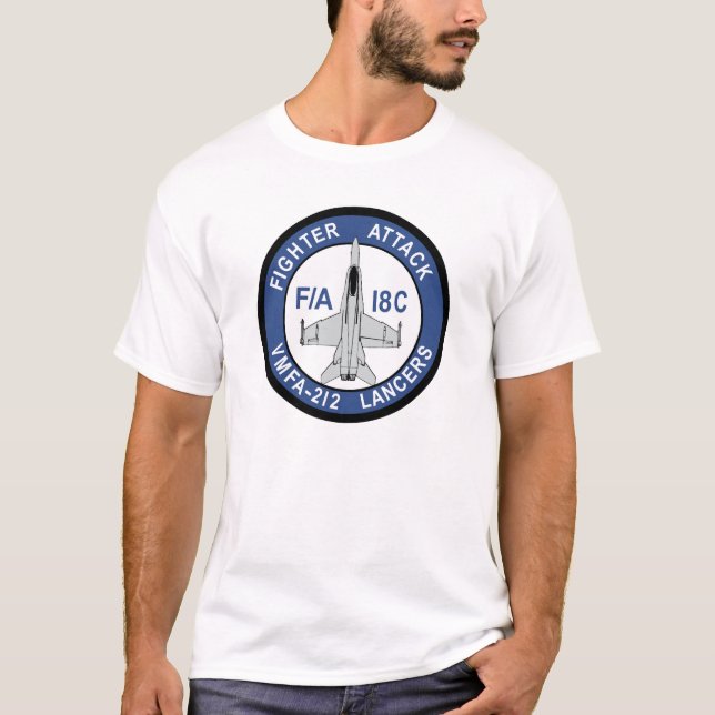 VMFA 212 Lancers T-Shirt (Front)