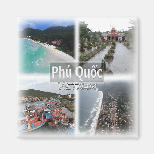 VN0016 Asia, Vietnam, Phu Quoc, Fridge  Magnet