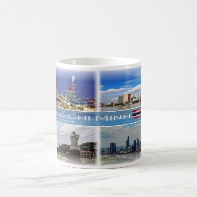 VN Vietnam - Ho Chi Minh City Saigon - Coffee Mug (Center)