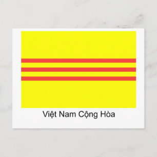 VNCH Flag Postcard