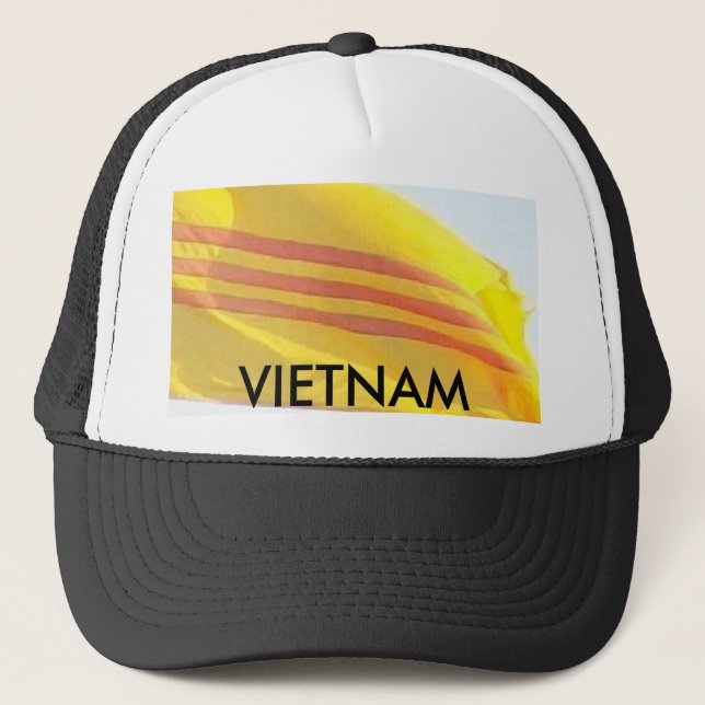 VNCH VN_Flag Hat_1 Trucker Hat (Front)