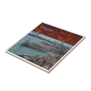 VNT044 VENICE, Punta Dogana, Veneto, Italy, Tile