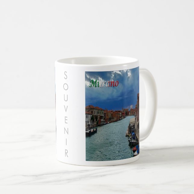 VNT055 VENICE, MURANO, Veneto, Italy, Coffee Mug (Front Right)