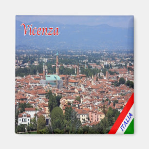 VNT074 VICENZA, Veneto, Italy, Fridge Magnet