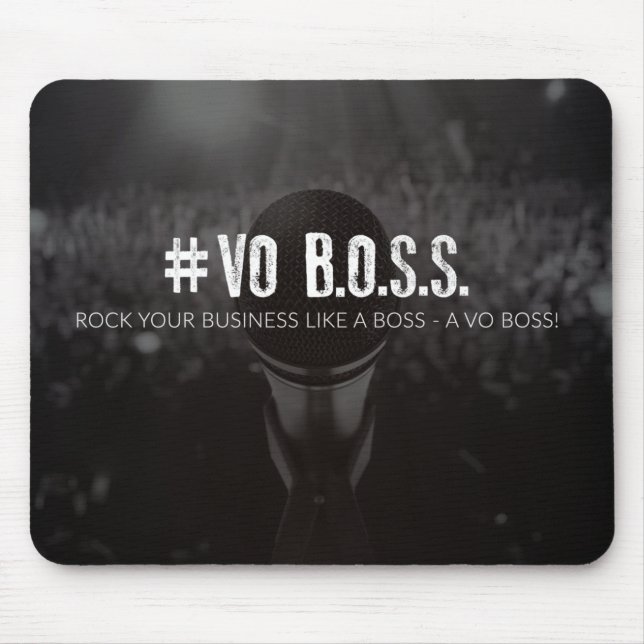 VO BOSS Rock Your Mouse Pad (Front)