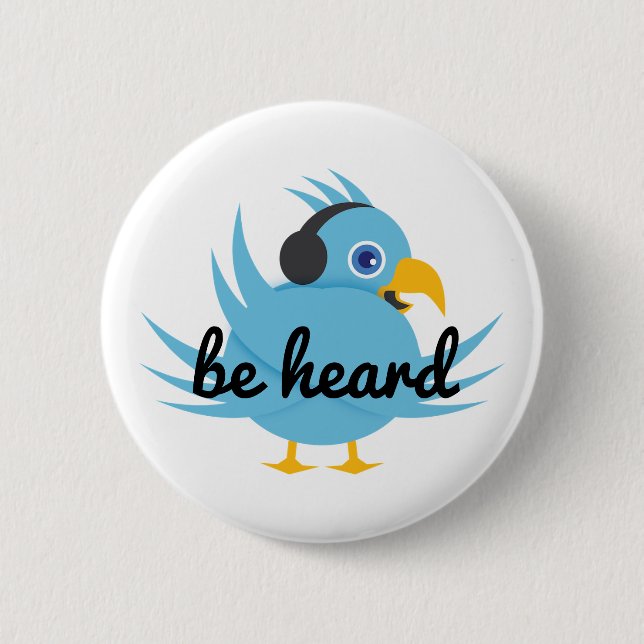 VO Peeps Be Heard Button (Front)