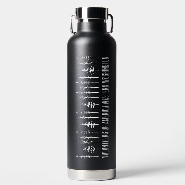 VOAWW Simple Treeline Water Bottle (Front)