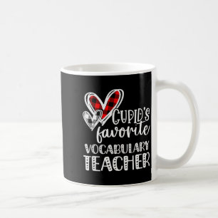 Vocabulary Teacher Valentines Day Coffee Mug