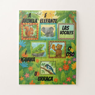 Vocal Educational Puzzle for Children