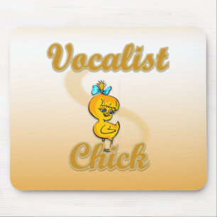 Vocalist Chick Mouse Mat