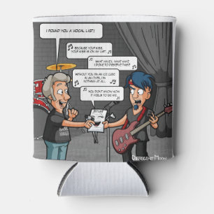Vocalist Music Humour Funny Pun Can Cooler