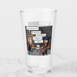 Vocalist Music Humour Funny Pun Drinking Glass