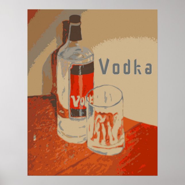 Vodka Advertisement Poster (Front)