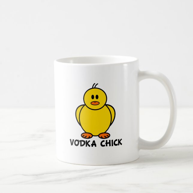 Vodka Chick Coffee Mug (Right)