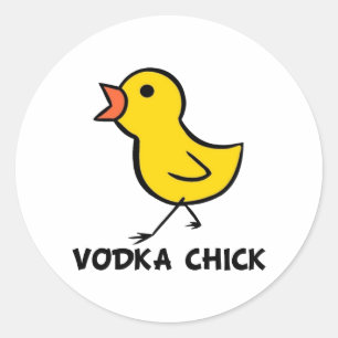 Vodka Chick Sticker