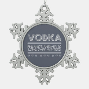 VODKA custom color ornaments