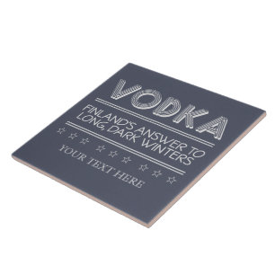 VODKA custom colour ceramic tiles