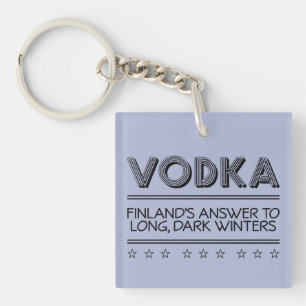 VODKA custom colour key chain