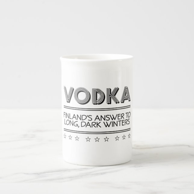 VODKA custom mugs (Front)