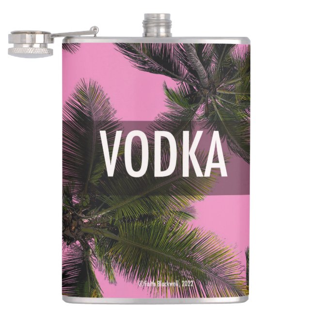 Vodka Flask 8oz. (Opened)
