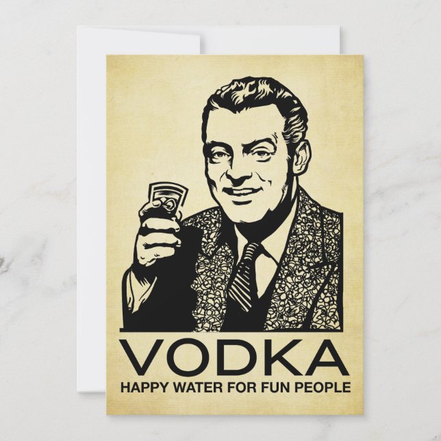 Vodka Invitation (Front)
