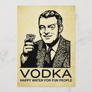 Vodka Invitation