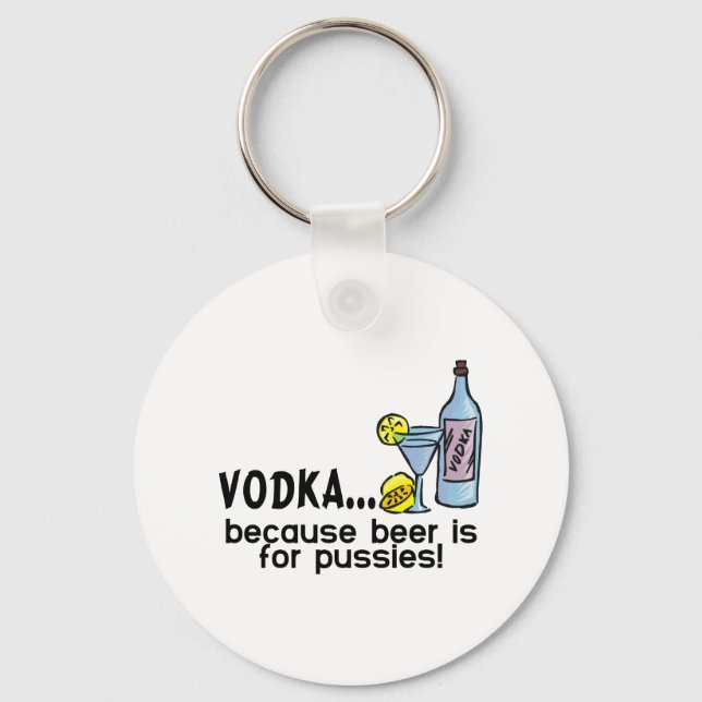 Vodka Key Ring (Front)