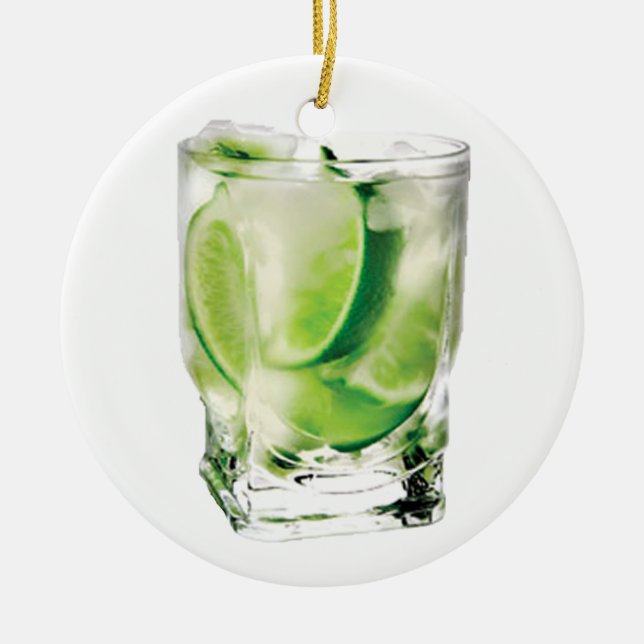 Vodka Lime Ornament (Front)