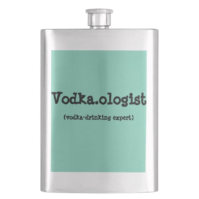 Vodka.ologist Flask (Front)