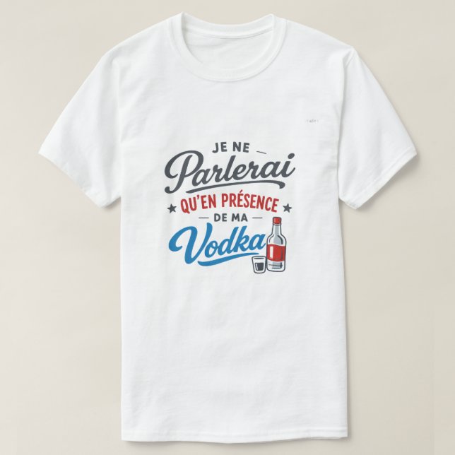 Vodka T-shirt (Design Front)