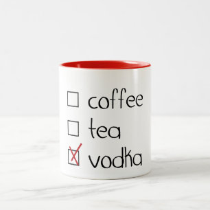 Vodka Two-Tone Coffee Mug