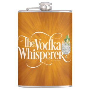 Vodka Whisperer Flask