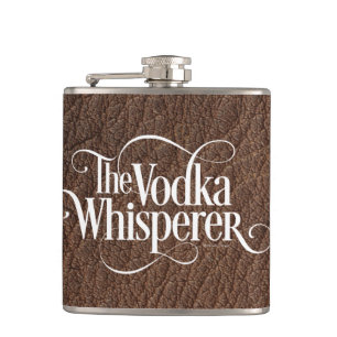 Vodka Whisperer Hip Flask
