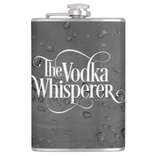 Vodka Whisperer Hip Flask