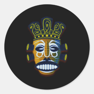 Vodun Voodoo African Religion Of Power Classic Round Sticker