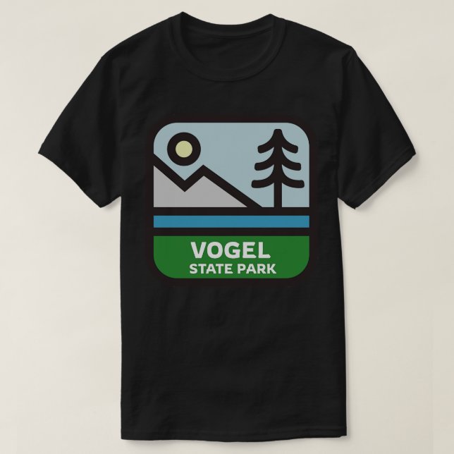 Vogel State Park Georgia The Beautiful Mountains o T-Shirt (Design Front)