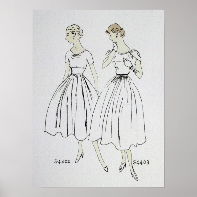 Vogue 1953 Poster (Front)