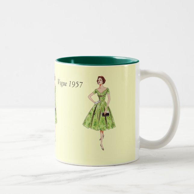 Vogue 1957 Two-Tone coffee mug (Right)