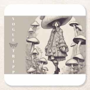 Vogue Tripp Square Paper Coaster