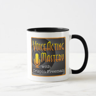 Voice Acting Mastery 11 oz Ringer Mug - Podcast