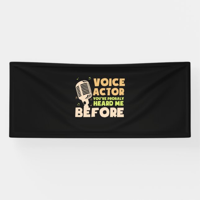 Voice Actor Banner (Horizontal)