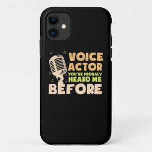 Voice Actor iPhone 11 Case
