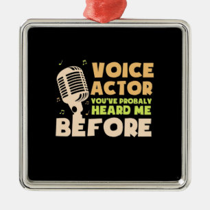 Voice Actor Metal Tree Decoration