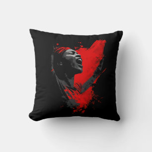 Voice in Red Cushion