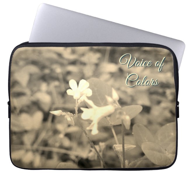 VOICE OF NATURE GIFT LAPTOP SLEEVE (Front)