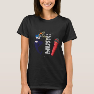 Voice of the City - Urban Music & Mic Design T-Shirt